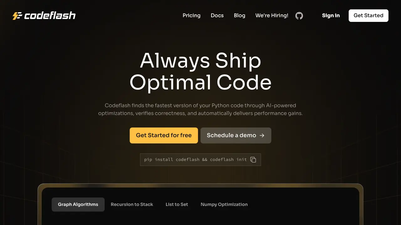 Codeflash screenshot